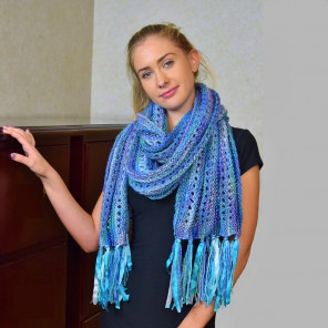 LENGTHWISE SHAWL